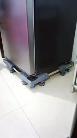 Heavy Duty Ref & Washing Stand with 4 Wheels #refstand #refstandwithwheels #homeessentials #appliances #universalbase #viraltiktok #fyp 