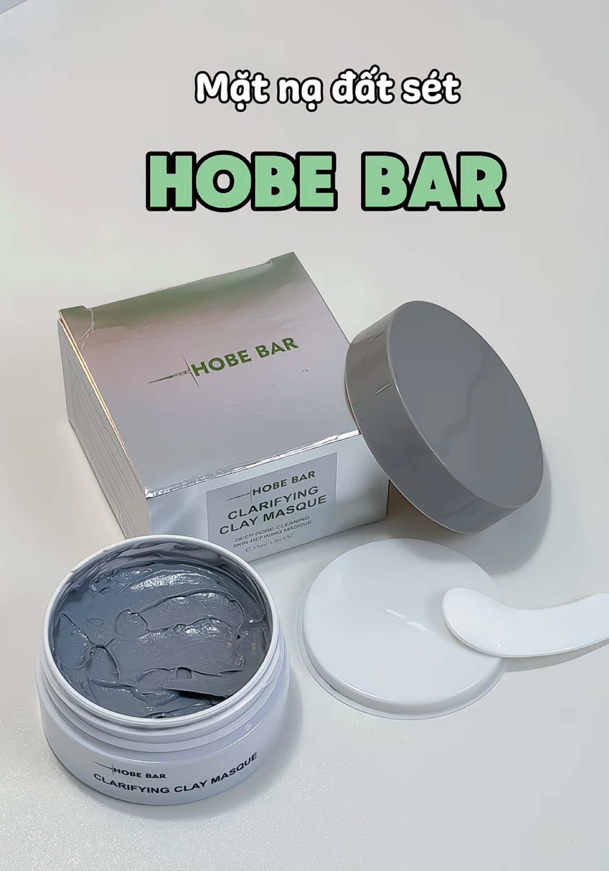 Mặt nạ đất sét nhà HOBE BAR là chân ái với tuii đó, đỡ mụn giảm dầu nhờn hẳn luôn #matnadatset #matna #matnadatsethobebar #hobebar #viral #fyp #xh #xuhuong #skincare #skincareroutine 