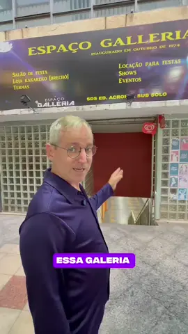 A galeria da Baixaria. Um lugar outrora icônico em Brasília! . #urbanismo #vida #sociologia #historia #brasilia #noite 