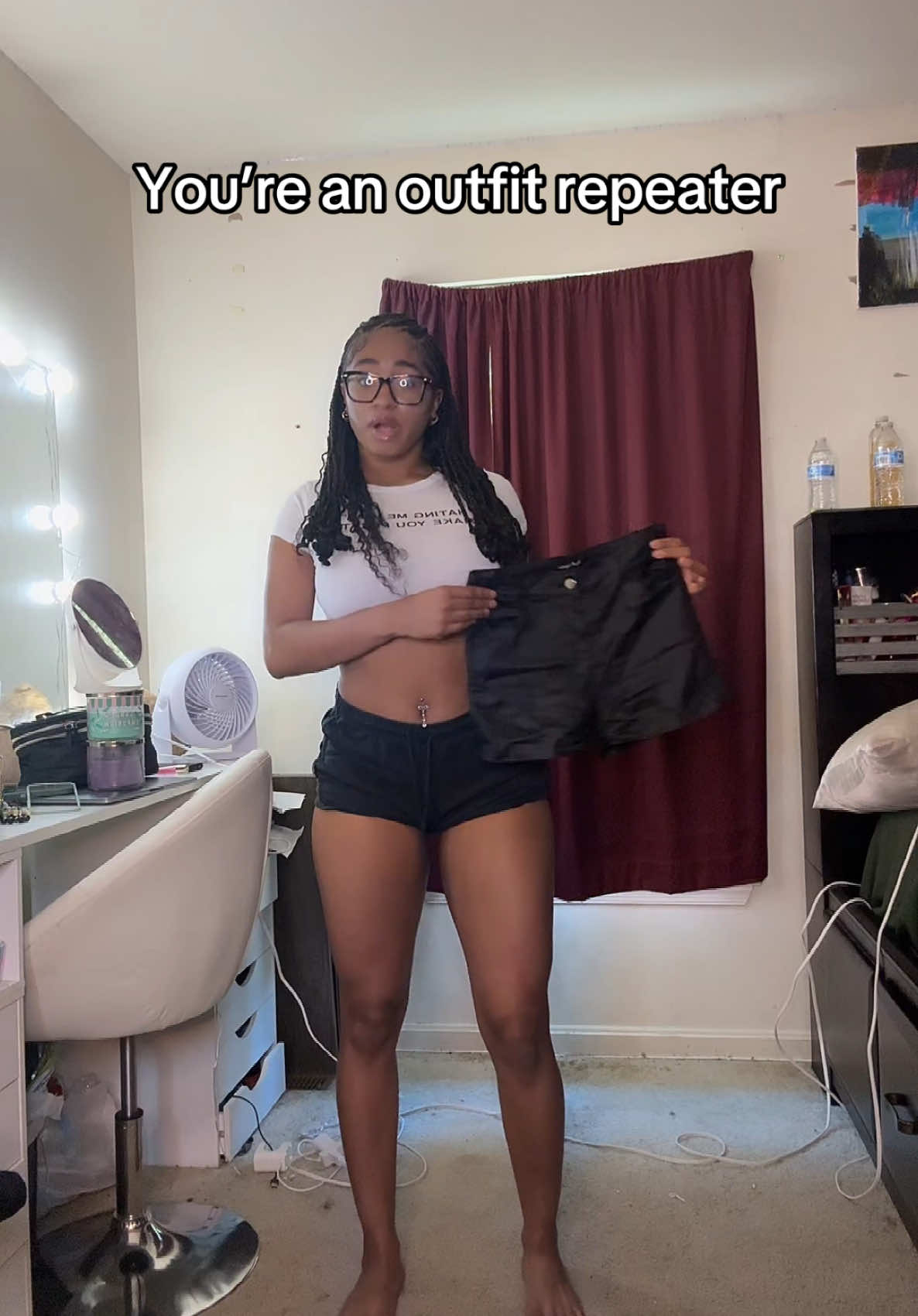 Love me a good leather shorts #fyp #OOTD #cluboutfit #viral #dmv #trend 