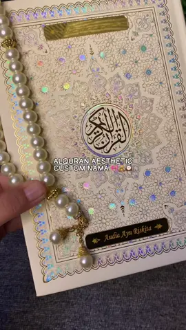 cuma 80 ribuan #alquranaesthetic #alqurancustomnama #hantaranpernikahan #seserahan #lamarannikah #islam 