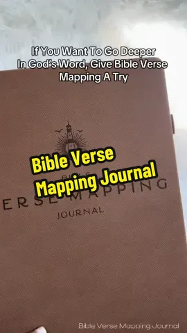 Go Deeper in The Word of God with this Bible Verse Mapping Journal #bibleverse #versemapping #bibleversemapping #journal #biblejournaling #Biblejournal #biblestudy #biblestudytime #biblestudytips 