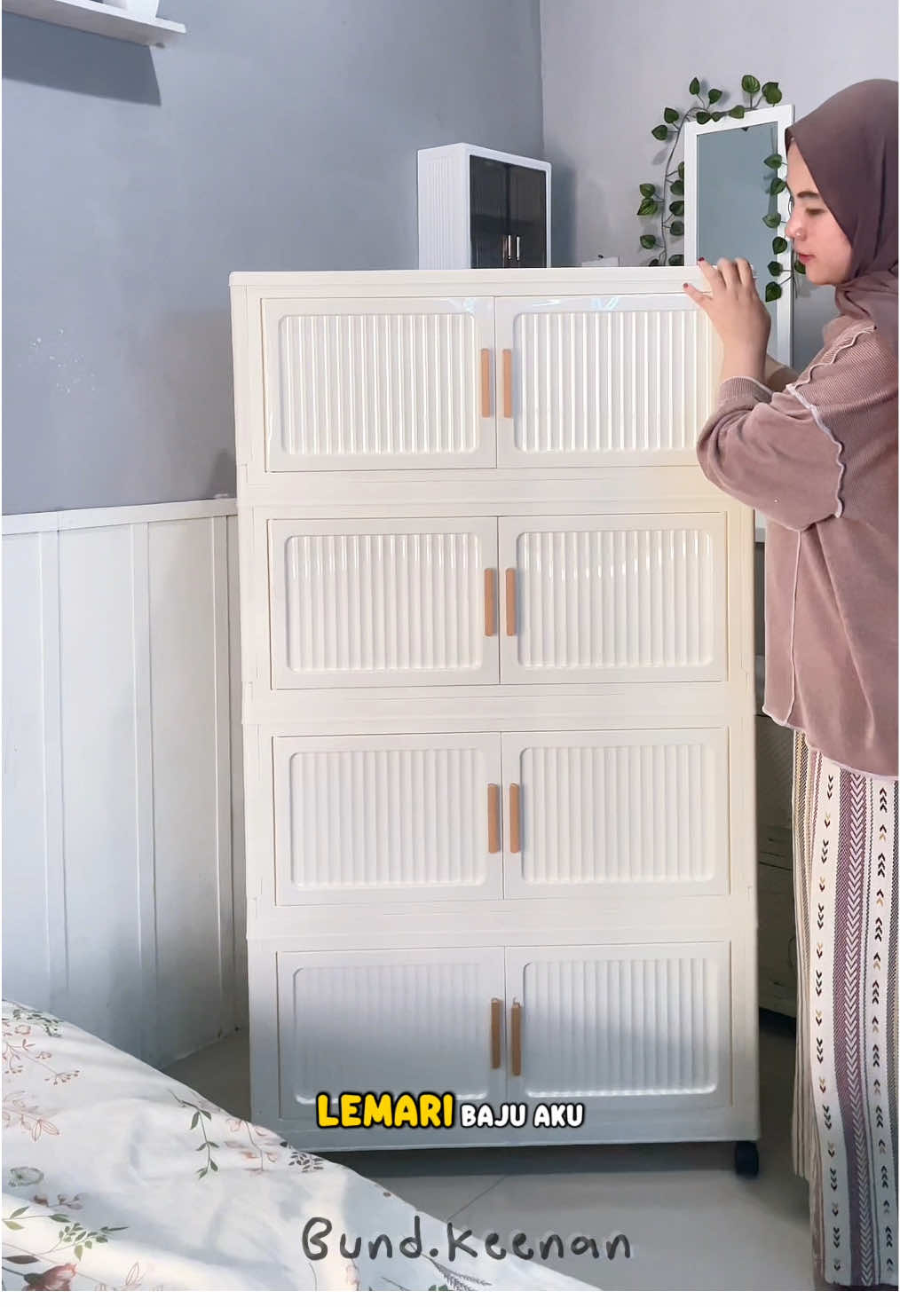 Aku pake ukuran 80cm 4 susun, yuk samaan cek keranjang aku✨👇🏻 #lemaribaju #lemariestetik #lemariplastik #lemariplastikestetik #lemaritas #lemariminimalis #lemaripakaian #lemarimurah 