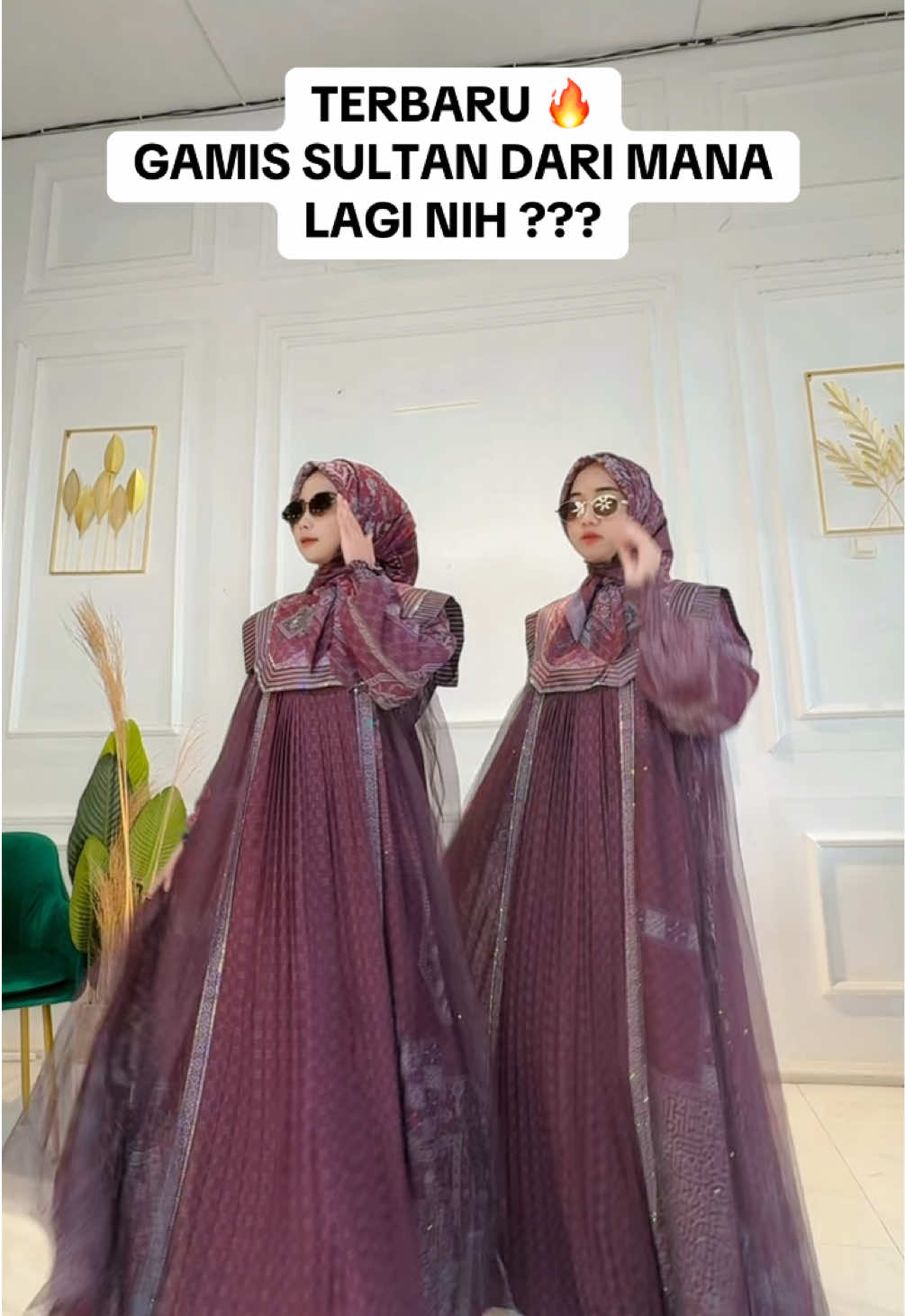 Bener-bener jadi sultan dadakan kalau kalian pakai gamis satu ini 🔥🔥🔥😍 #gamissultan #gamismhslimah #motifhawaofficial #gamislebaran #mewahexclusive #keranjangkuning #fyp #trending #sorotan #masukberanda 