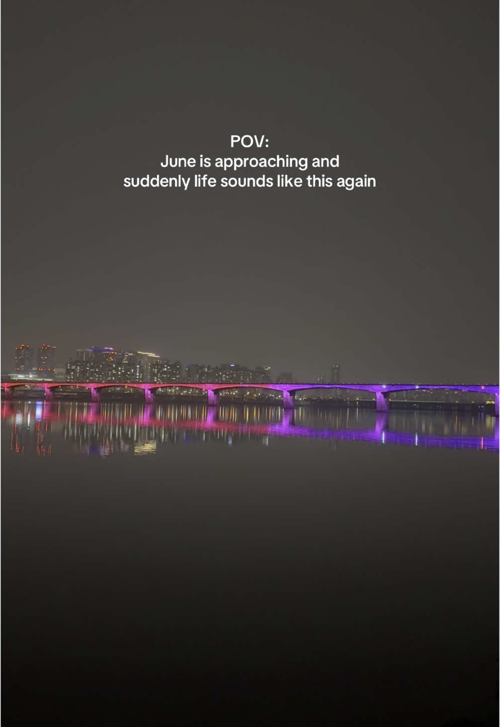 my first time at the Han River… looking at the lights, i couldn’t stop hearing mikrokosmos in my head 🥹💜 #BTS #Army #btsarmy #SouthKorea #HanRiver #fyp #fypシ゚ #fyppppppppppppppppppppppp 
