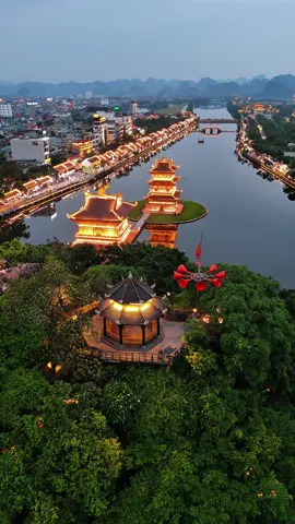 Phố cổ Hoa Lư về đêm - Ninh Bình 🇻🇳#ilovevietnam🇻🇳🇻🇳🇻🇳 #ninhbinh #phocohoaluninhbinh 