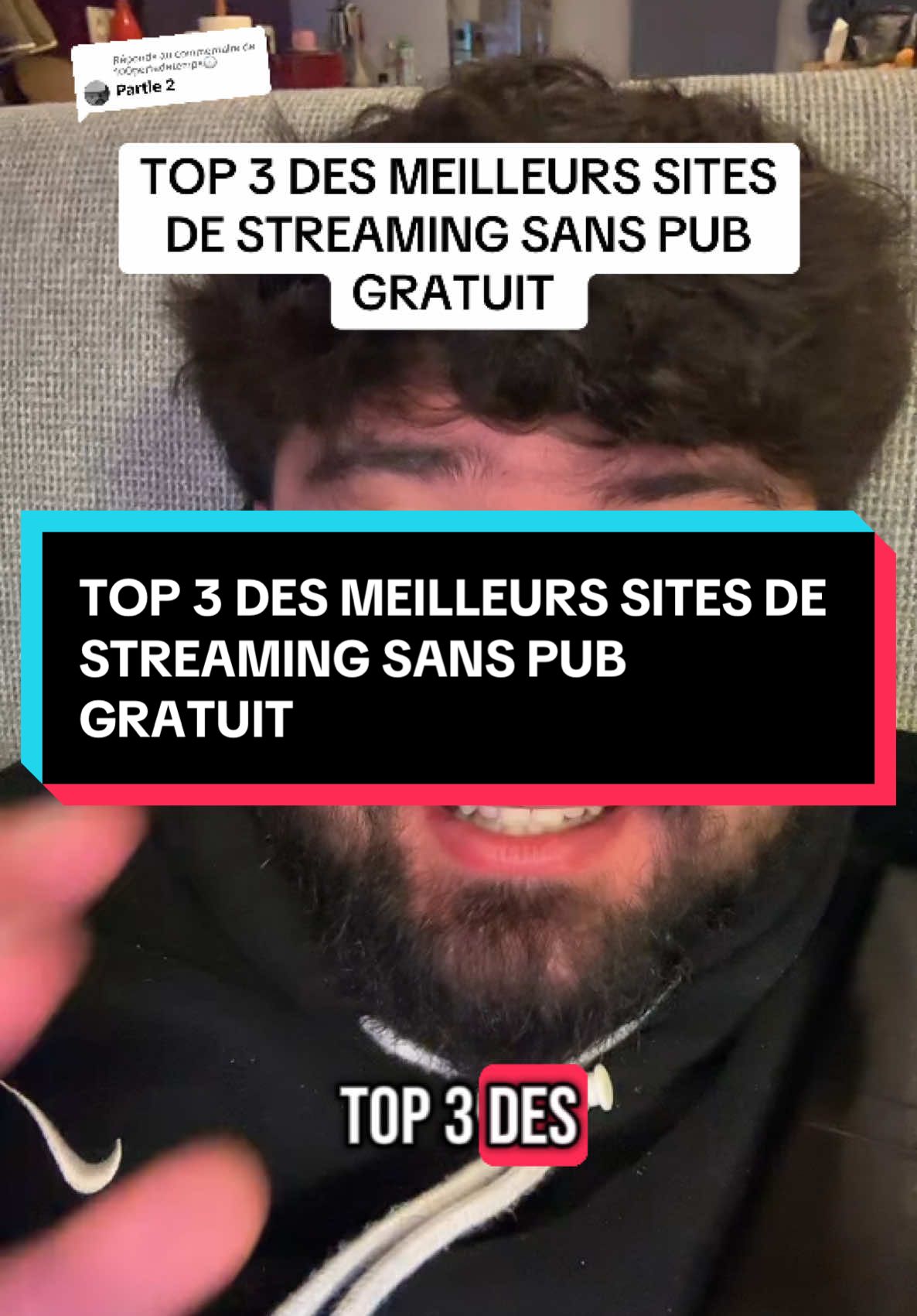Réponse à @100pertedetemps🕦 TOP 3 DES MEILLEURS SITES DE STREAMING SANS PUB GRATUIT  #astuces #astuce #sitedestreaming #streaming #