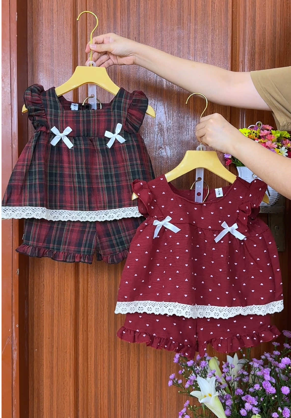 Bộ mặc nhà cho bé #xuhuong #quanaotreem #setbegai #setdobegai #bomuahechobe 