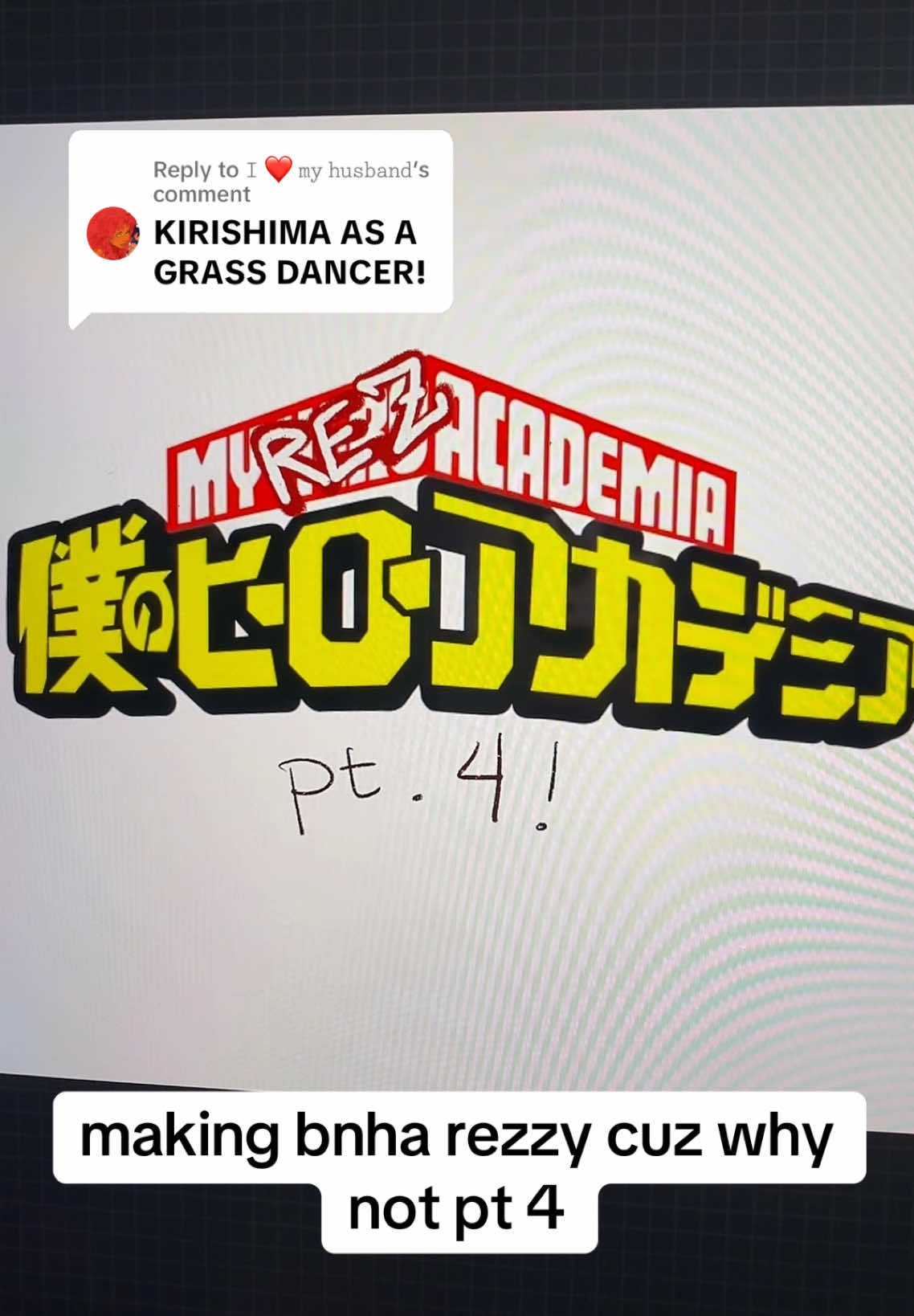 Replying to @𝙸 ❤️ 𝚖𝚢 𝚑𝚞𝚜𝚋𝚊𝚗𝚍 he has a loud unc laugh fs  also idk how to feel abt this one eeeeee #bokunoheroacademia #bnha #mha #myheroacademia #indigenous #native #nativetiktok #lakota #kirishima #kirishimaeijirou #eijiroukirishima #eijiro #eijirokirishima #05 #oglalalakota #swag 