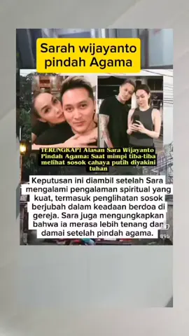 setelah mengalami pengalaman spiritual Sarah Wijayanto pindah agama #sarahwijayanto  #fyp  #damian  #foryou  #viral 