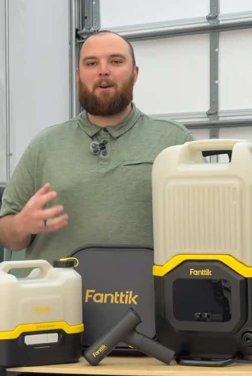 Portable Pressure Washer for Garden, Camping Shower and Pet Cleaning #fanttik #pressurewashing #pressurewasher #powerwashing #washington #CleanTok #cleaning #Outdoors #homeimprovement #fanttik5thanniversary #SuperBrandDay #fathersdaygift #tiktokshopmemorialday 
