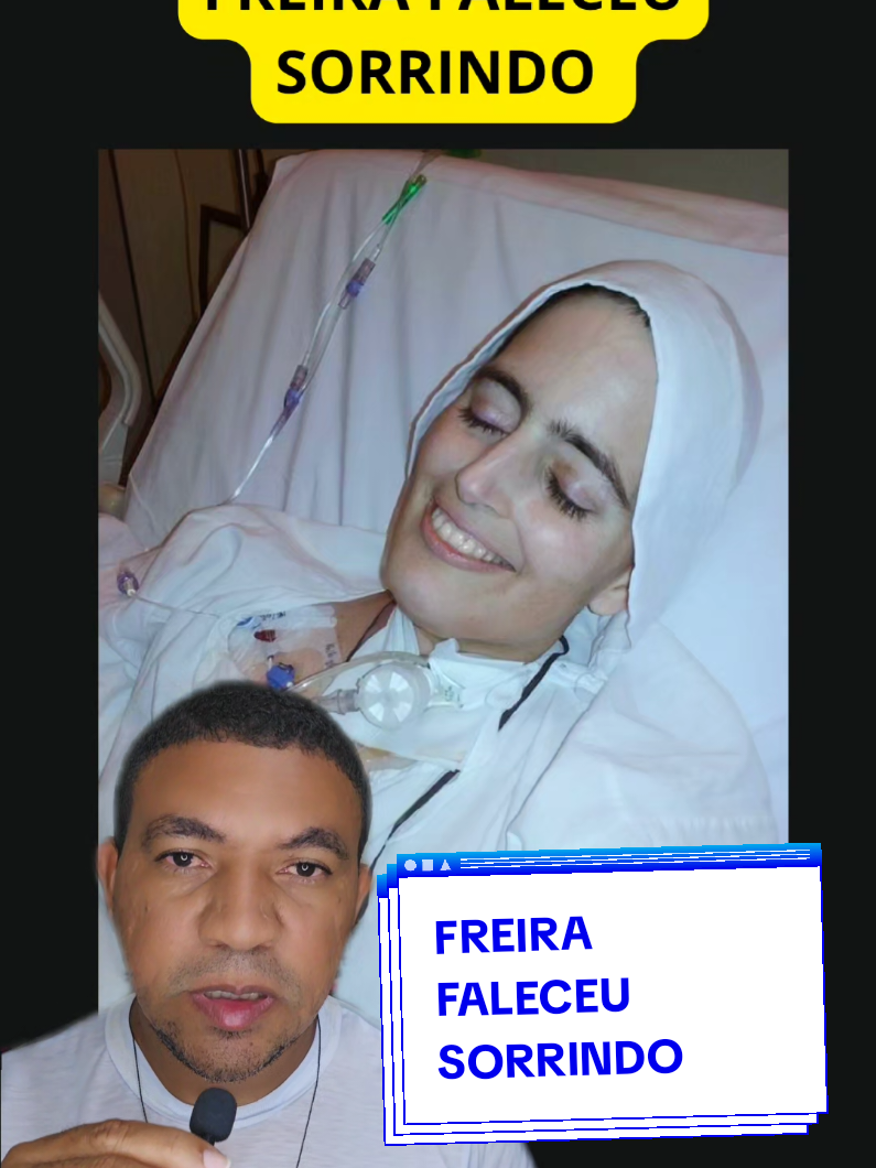 Freira faleceu sorrindo  irmã Cecília Maria da Santa Face.  #freira #fe #catolicos 
