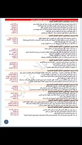 احياء الثالث متوسط 2025. #احياء #امتحانات #الوزاري #الثالث #الثالث_متوسط #ثالث_متوسط #الوزاري #مهم #مرشح #وزاري #مهمات #احياء #الاحياء  #مرشحات 