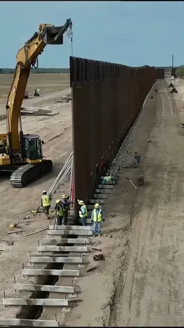 Do you know why the US-Mexico border wall is designed like an iron fence #fyp  #manufacture #education #science #knowledge #invention 