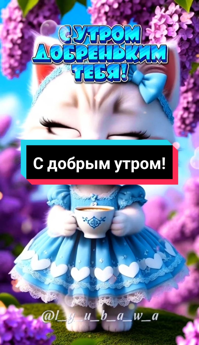 С добрым утром!☕🍩🌞🕊️🤗🥰🥰🥰#сдобрымутром #доброеутро #утро #пожелания #открытка #красивоевидео #l_y_u_b_a_w_a #2025 #лучшее #новинки #свежее #вреки #врекомендации #втоп 