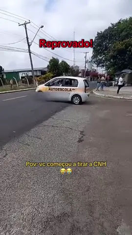 Subiu na calçada, reprovado no teste prático! #fyp #foryou #cnh #autoescola #carteirademotorista #habilitação 