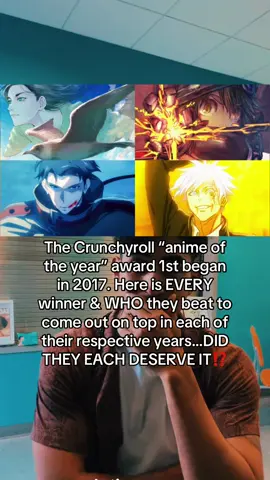 Anime awards always be causing controversy #fyp #foryou #foryoupage #anime #gojo #gojousatoru #sukuna #itadoriyuuji #eren #erenjeager #mikasa #tanjiro #muzan #nezuko #demonslayer #kny #cyberpunkedgerunners #devilmancrybaby #yurionice #madeinabyss #AttackOnTitan #aot #jujutsukaisen #jjk #manga #weeb #animetiktok #animefyp #fypシ 