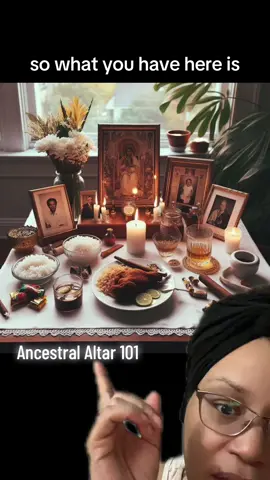 Ancestral Altar 101 #hoodootiktok #conjurewoman #ancestralaltar  @Gogo Mkhanyakude 