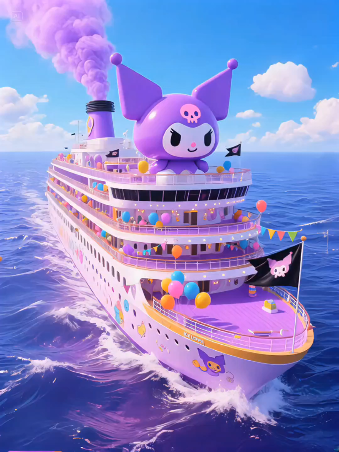 Do you like this...  #kuromi #sanrio #travel #goodluck #pet #foryoupage #foryou #fyp #tiktok #ai #cute #cutebaby #mymelody 