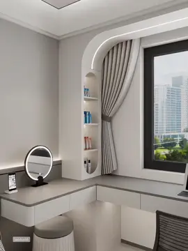 Nội thất phòng ngủ tone xám nhẹ nhàng, gọn gàng #decorphongngu #noithatphongngu #noithatbhcom  