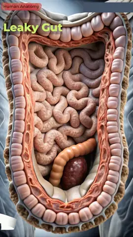Leaky Gut Syndrome Animation | Digestive System | Immunity and Gut Health | 17#aff #LeakyGut #GutHealth #MedicalScience #Endoscopy #HealthEducation 