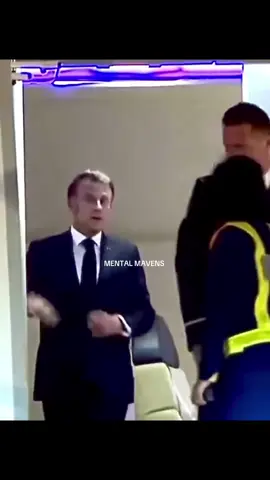 Light hearted moments between Macrons