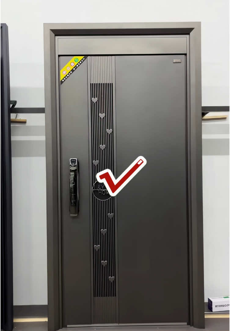 The anti-theft door with ventilation function.#door #wood #woods 