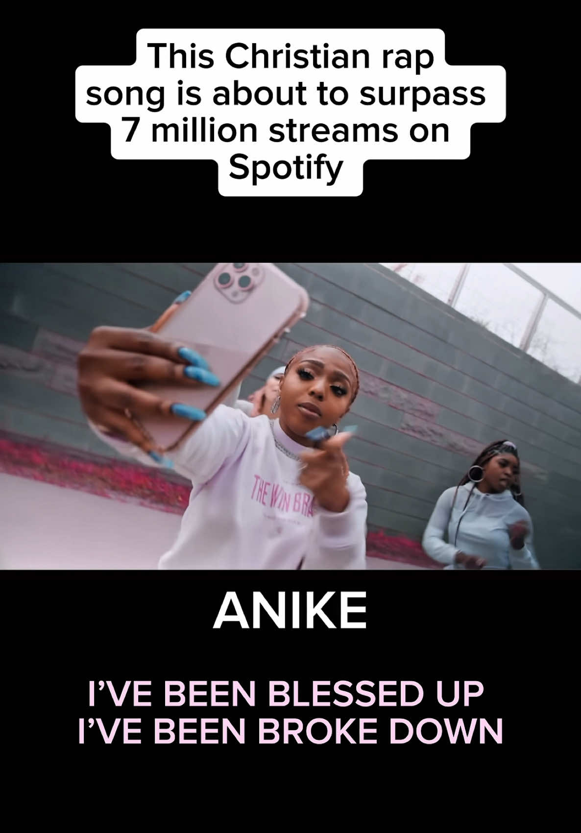 I’ve been blessed up I’ve been broke down #christianrap #femalechristianrap #jesus #christiantiktok #womanofGod 