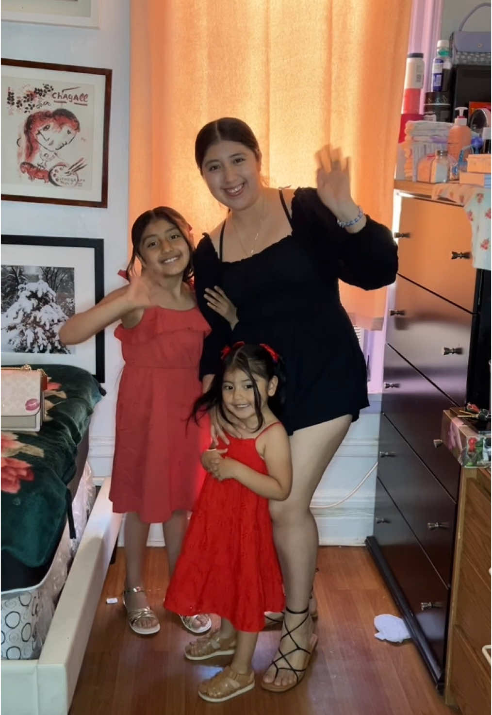 Acompáñame arreglarme para salir 🥰💕 #grwm #rutina #arreglateconmigo #salida #paseo #GRWM #estadosunidos🇺🇸 #family #niña 