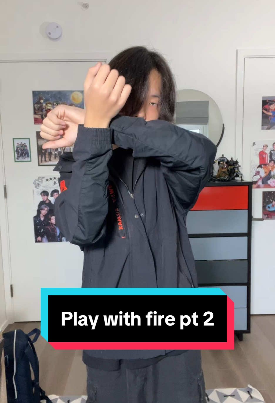 Play with fire pt 2 #fyp #viral #korean #dance #hyunjin #straykids 