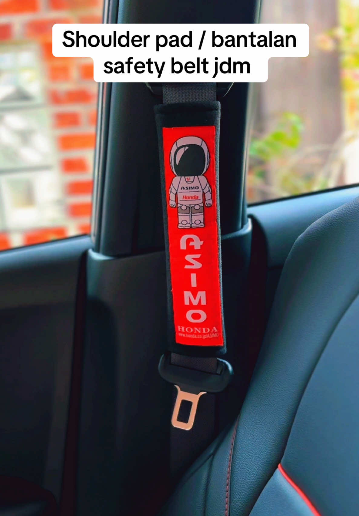 Bantalan safety belt jdm 😍#safetybelt #bantalansafetybelt #brio #briomodifikasi #creatorsearchinsights #CapCut 