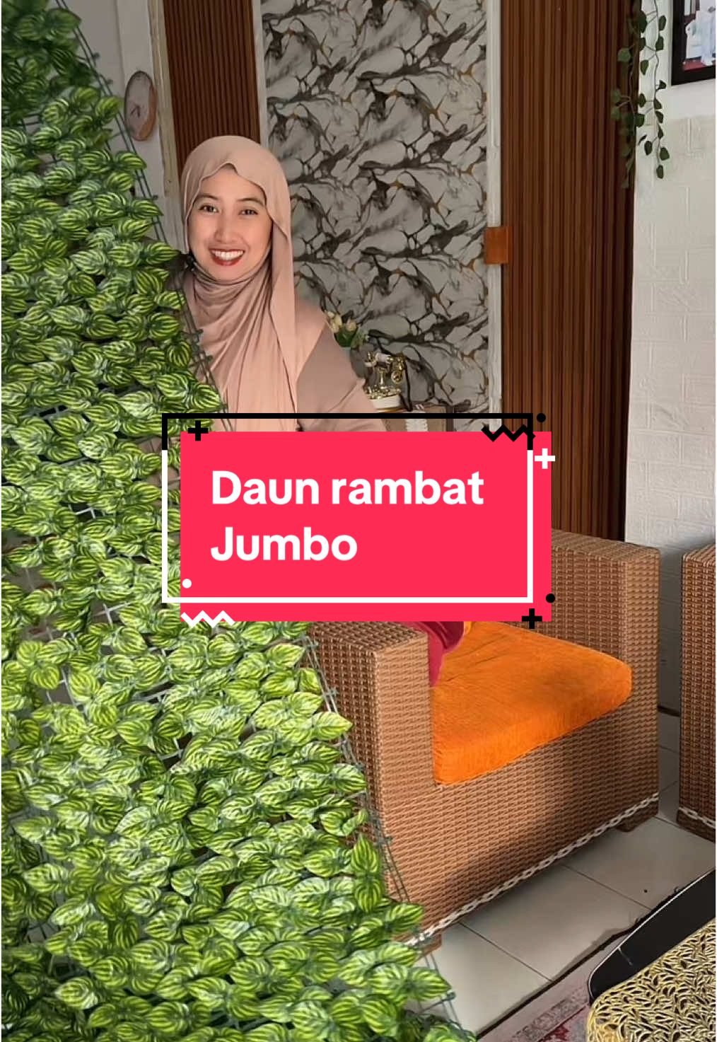 Serius deh pake daun rambat ini bikin suasana d rumah atau teras keliatan seger loh #rumputdinding #daunsintetis #dekorasirumah #hiasanrumah #daunrambat #daunrambatsintetis #daunrambatplastik #daunrambatplastik 