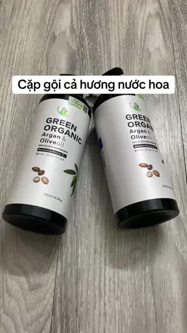 Dầu Gội Xả Leva Green Organic Argan & Olive oil Mượt Tóc Phục Hồi Hương Nước Hoa #oganic 