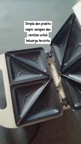simpel dan praktis#sandwichmaker #toaster #pangganganportable #breakfast #sandwich #perabotandapur #perabotanmurah #fyp#cuantanpabatas #tiktokimpact 