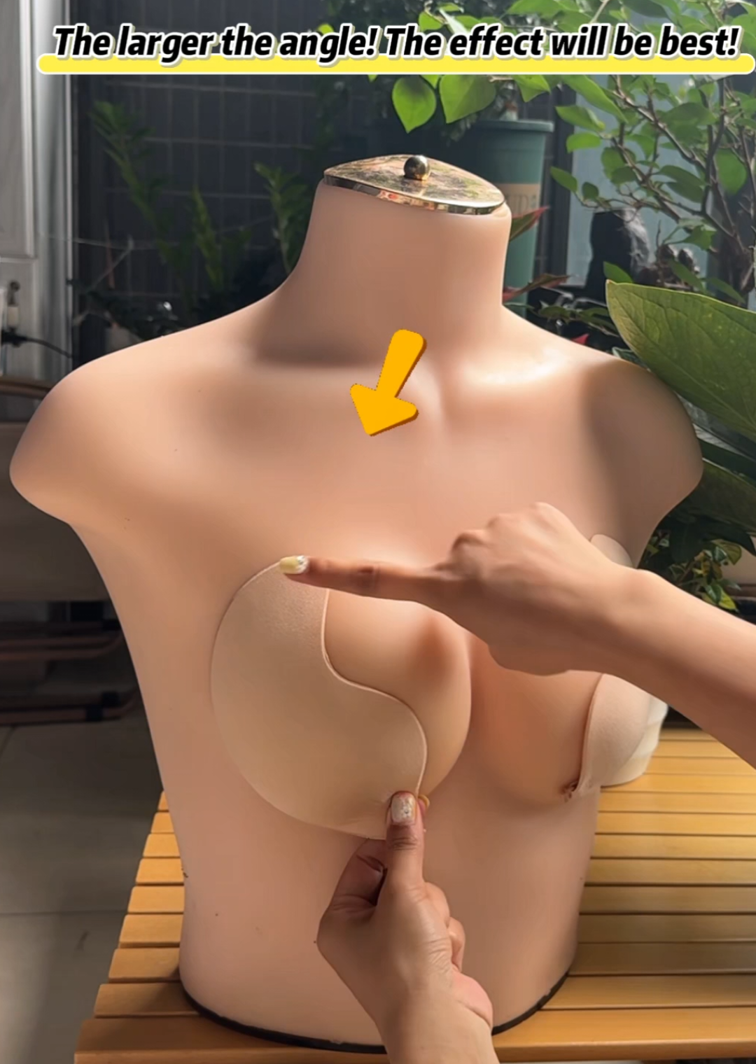 Wear minikit V-bra correctly to make your breasts look！#adhesivebra #adhesive #sticky #minikit #MinikitVbra 