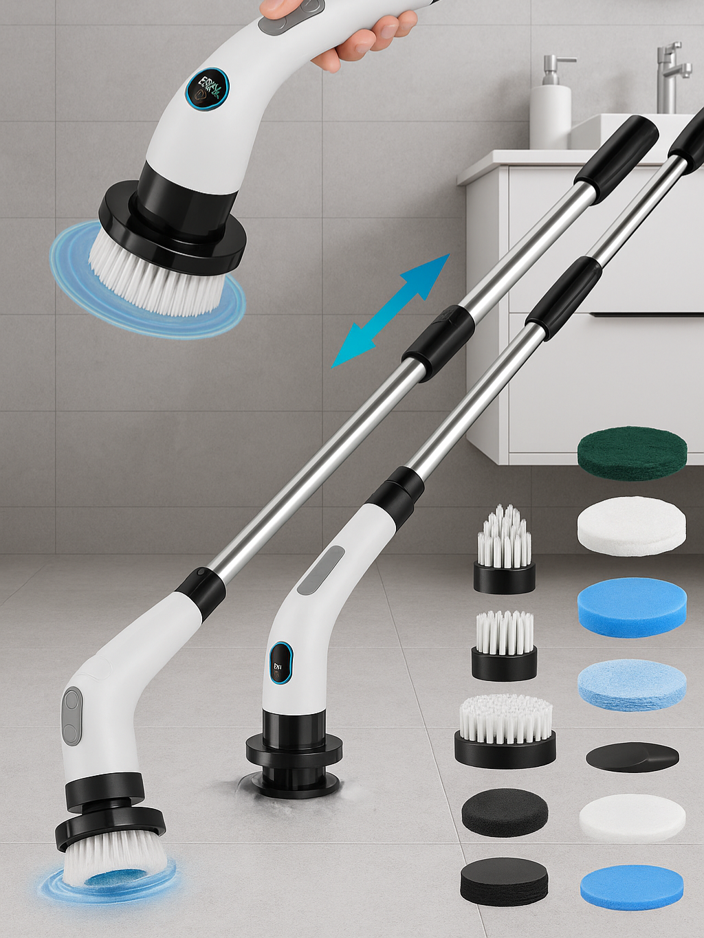 🧽💨 A rotina tá corrida? Então essa é pra você! A escova elétrica multifuncional 9 em 1 chegou no TikTok Shop pra facilitar sua vida de vez! Ideal pra quem não tem tempo a perder com faxina, ela elimina a sujeira pesada sem esforço – é só ligar e deixar a mágica acontecer! Seja no banheiro, na cozinha, nos rejuntes ou no chão da casa, essa escova elétrica resolve tudo com eficiência, conforto e agilidade. E o melhor: tá rolando promoção exclusiva no TikTok Shop! De R$200 por apenas R$85! Isso mesmo, menos da metade do preço por um item que vai revolucionar seu jeito de limpar! Com bateria recarregável, nove acessórios e design ergonômico, a escova elétrica é a aliada que todo mundo que tem um dia a dia corrido precisa. Corre lá no TikTok Shop, aproveita o descontão e garanta a sua enquanto ainda tem estoque! 🛒🚀 #EscovaElétrica #tiktokshop #promoção