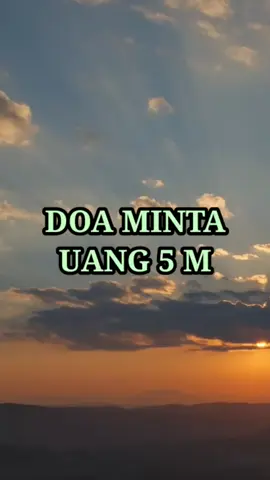 DOA MINΤΑ UANG 5 M#amalan #doa 