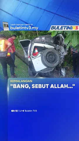 Seorang lelaki maut selepas kenderaan utiliti sukan (SUV) yang dipandunya terbabit dalam kemalangan membabitkan bas. #BuletinTV3 #SUV #Kemalangan