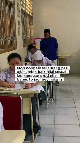 BUAT YANG LAGI UAS, SEMANGAT YAH! Apapun kondisinya, JANGAN NYONTEK 😅😅😅 #UAS #UJIANSEKOLAH #SMA #GURUGENZ #siswa 