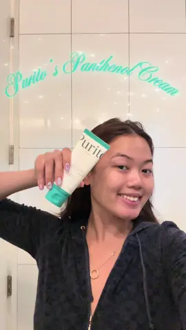 Im obsessed with @PURITO SEOUL !! #purito #panthenolcream #koreanskincare #glowcream #glowingskin #GlowUp #skincareroutine #realglowup #skintok #viralmoisturizer #viralcream 