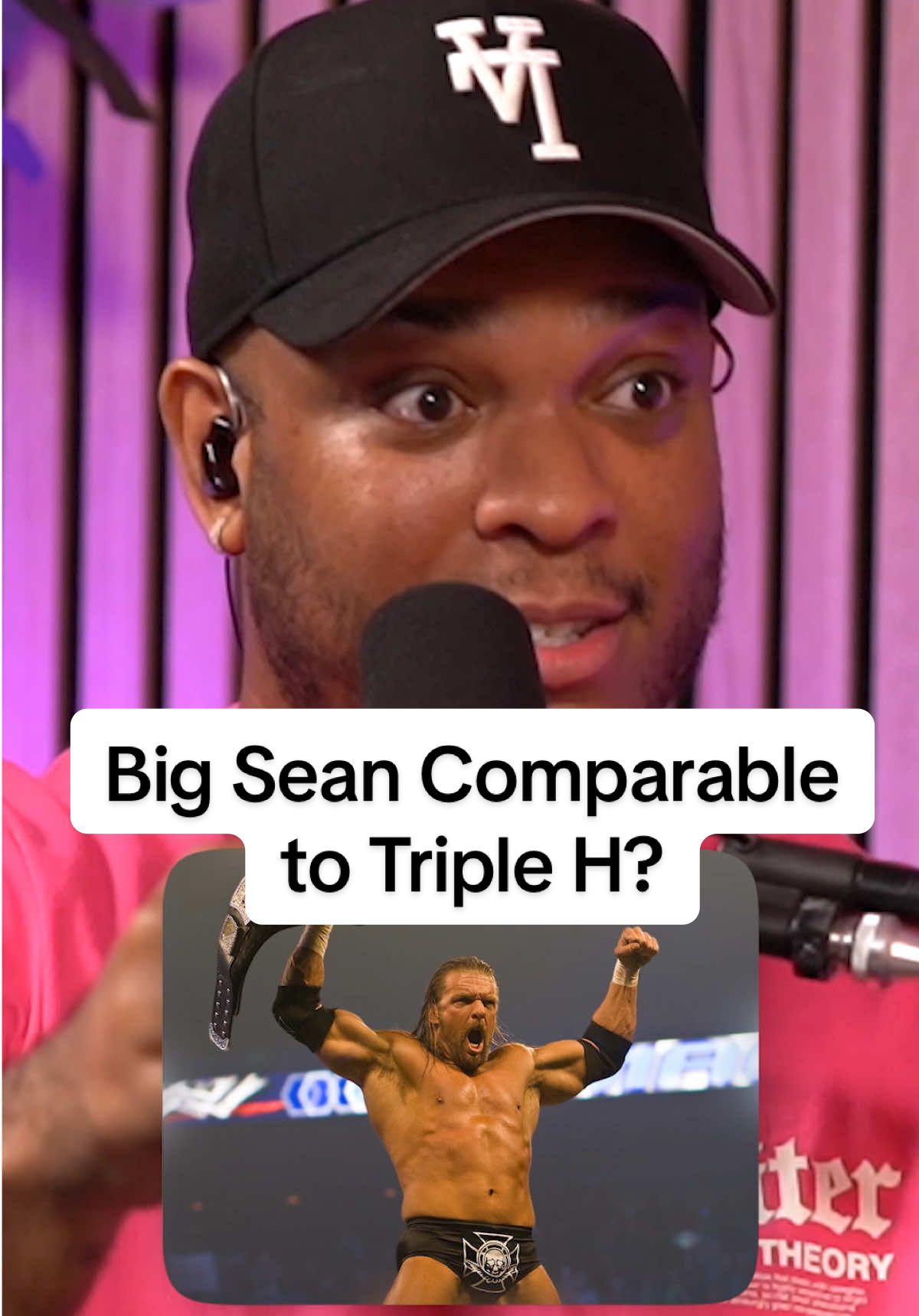 What do you think, is Big Sean comparable to Triple H?  Ep. 305 “Cold Hard Facts” available now 🎙️ 📺