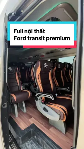 Đủ đẹp chưa anh em Ford transit premium 2025 18 xuống 16 full nội thất#thanhvulimousine #xedulich #locostar #mytype #ford18 #caitaoxe 