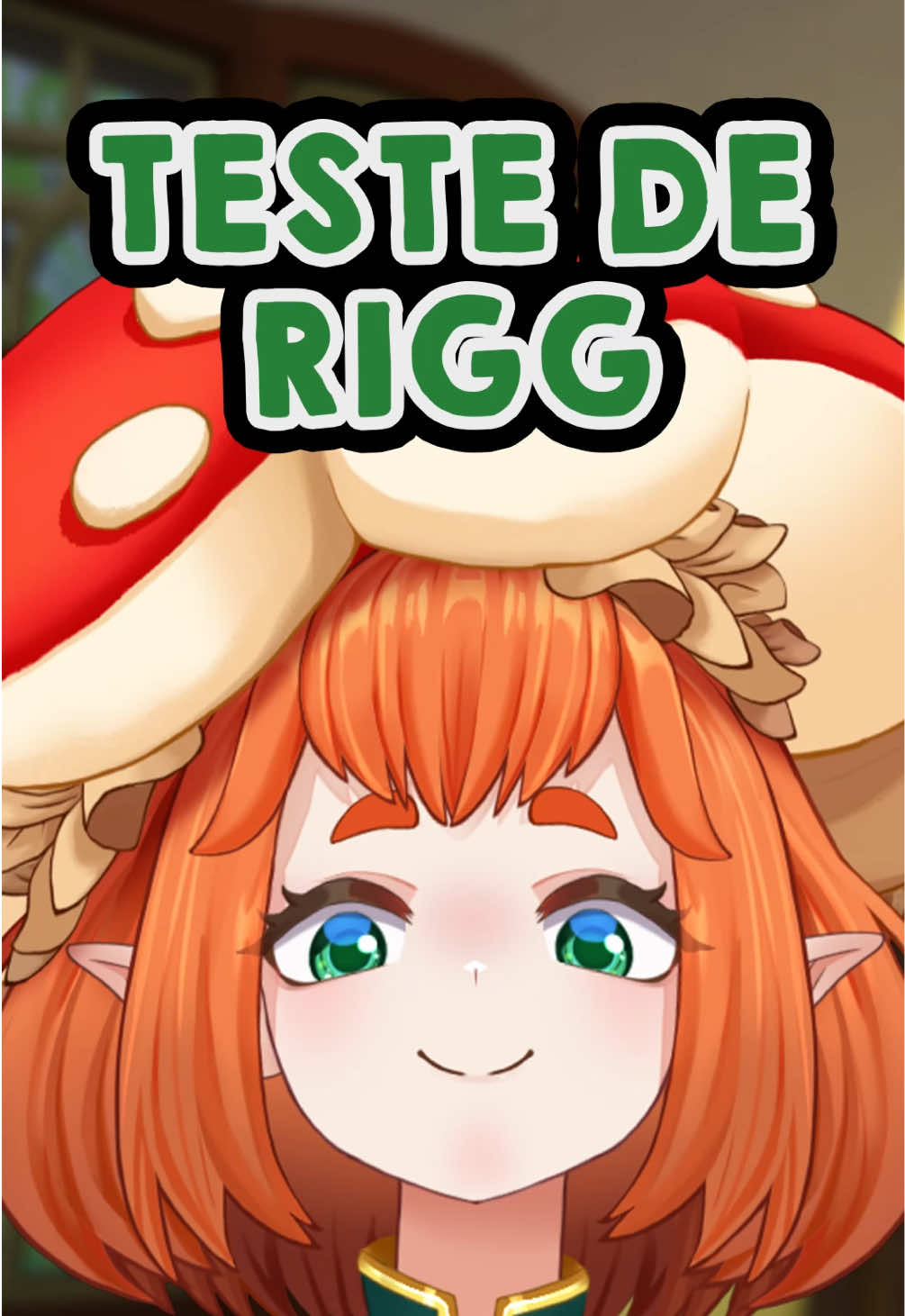 Meu Modelo malemolente! Versão em português feita por mim! Música original por: 행복한피자빵 HappyPizzaBread #vtuber #vtuberbr #anime 