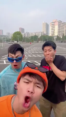 Three dudes, perfect timing — this dance trio nailed it! 🔥⏰#dancechallenge #foryou #trio #syncdance #funvibes #dancegoals #viral