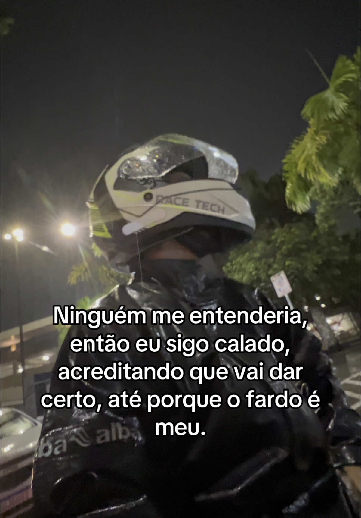 Fé em Deus e marcha no trampo  #f #moto #app #trabalho 