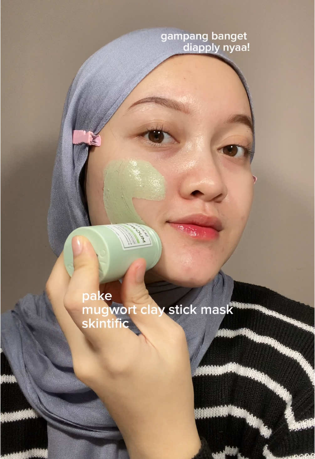 kuncinya ala?? harus rutin! #claystick #skintific #skincare 