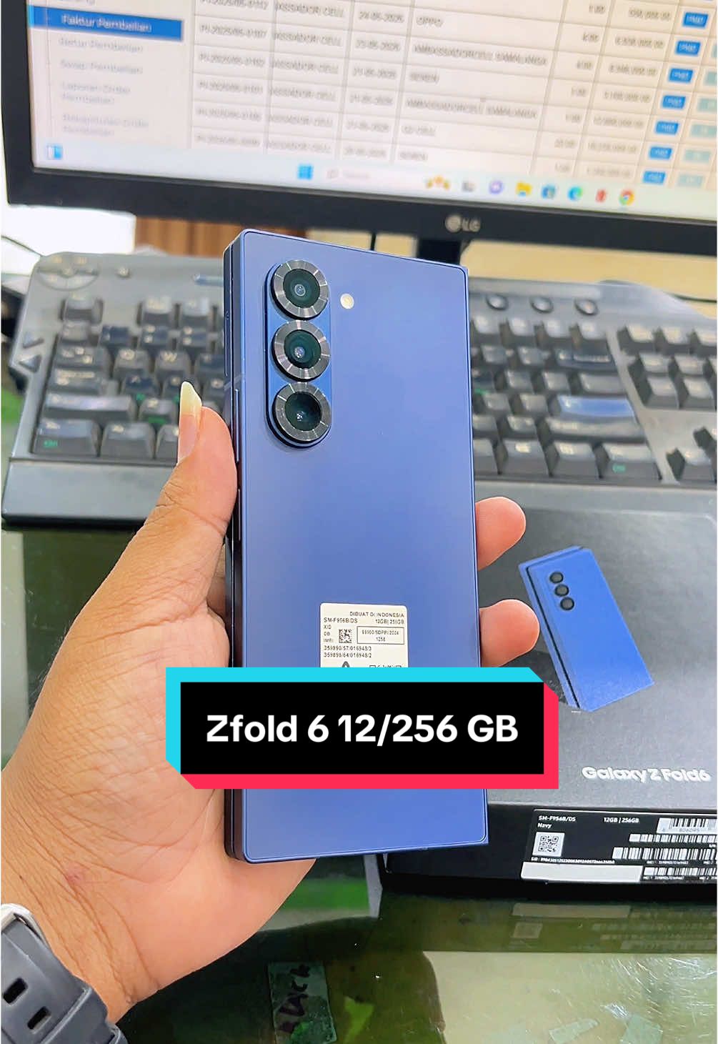 Samsuung Zfold 6 12/256 GB Seken muluss, yg minat lngsung merapat ke toko @AMBASSADOR CELL #promo #hpseken #acehviral #capcut #VoiceEffects #masukberandafyp #masukberandatiktok #matangglumpangdua #poco #zfold6 #iphone16 #fypツ 