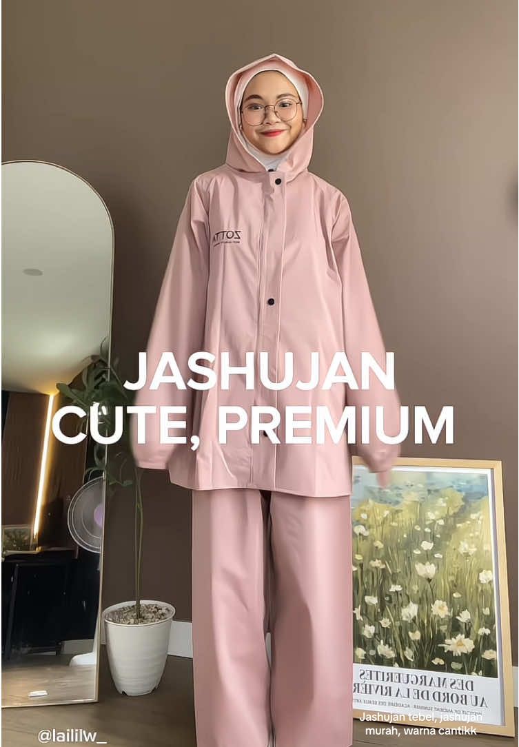 lagi musim hujan, untung nemu jashujan yg bahannya tebel. Warnanya cantikk mana harga pelajar🤎😭🙏🏻  #jashujan #jashujanmurah #jashujanwanita #jashujandewasa #jashujandewasa 