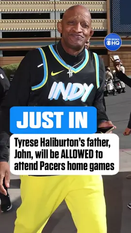 John Haliburton is allowed back in the building🤩 #Pacers #NBA #Indy