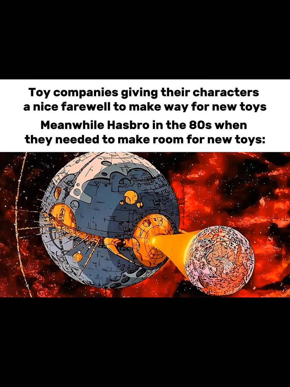 It's funny how Hasbro at the time thought killing off so many of their beloved characters that kids fell in love with would bring them more money 😭 (Edited by me) #transformers #unicron  #childhoodtrauma 